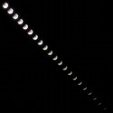 Eclipsă totală de Lună – intrarea în umbră