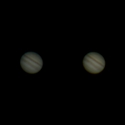 Jupiter prin ED80 + webcam