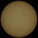 Soarele + grupul de pete AR1339